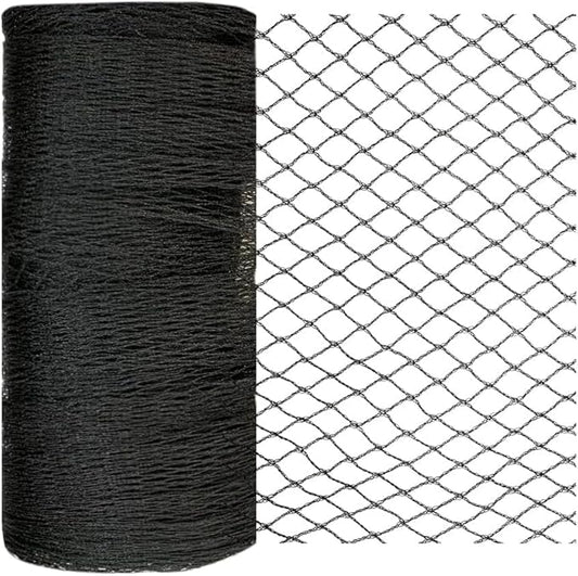 Bird Netting 10x10 Ft, 1/2In Mesh Heavy Duty Garden Netting Pest Barrier for Plants, Fruit Trees, Vegetables, Extra Strong Woven Mesh Netting, Animal Fencing Against Birds, Deer, Poultry