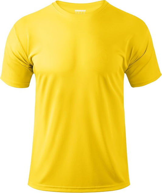 Boladeci Men's Swim Shirt Short Sleeve UPF 50+ Sun Protection SPF UV Moisture Wicking Lightweight Quick Dry Rash Guard