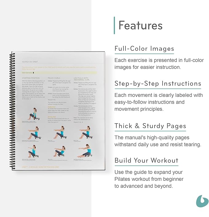 Balanced Body Orbit Guide, Pilates Orbit Guide for Workout Equipment, for Home Gym or Studio Use