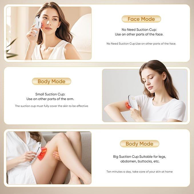 Body Smart Scraping - 3 in 1 Body Sculpting Machine - Best Cellulite Removal Machine- Body Sculptor，Suitable for Legs, Abdomen, Arms, Love Handles, Relieves Muscle Tension and Tightens Skin