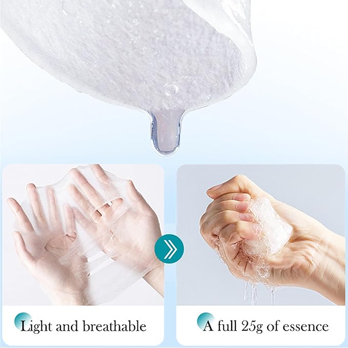 55 Pack Collagen Face Masks Skincare Bulk,Hydrating Spa Face Mask Beauty for Sensitive Skin,Sheet Mask for Skin Care, Facial Mask Sets Birthday Party Gifts for Women/Teen Girls/Kids