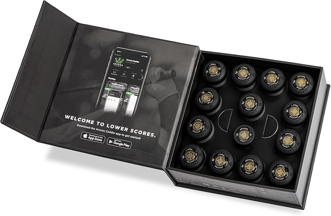 Arccos Smart Sensors: Automatic Golf Game Tracking System, A.I. Powered GPS Rangefinder & Smart Club Distances