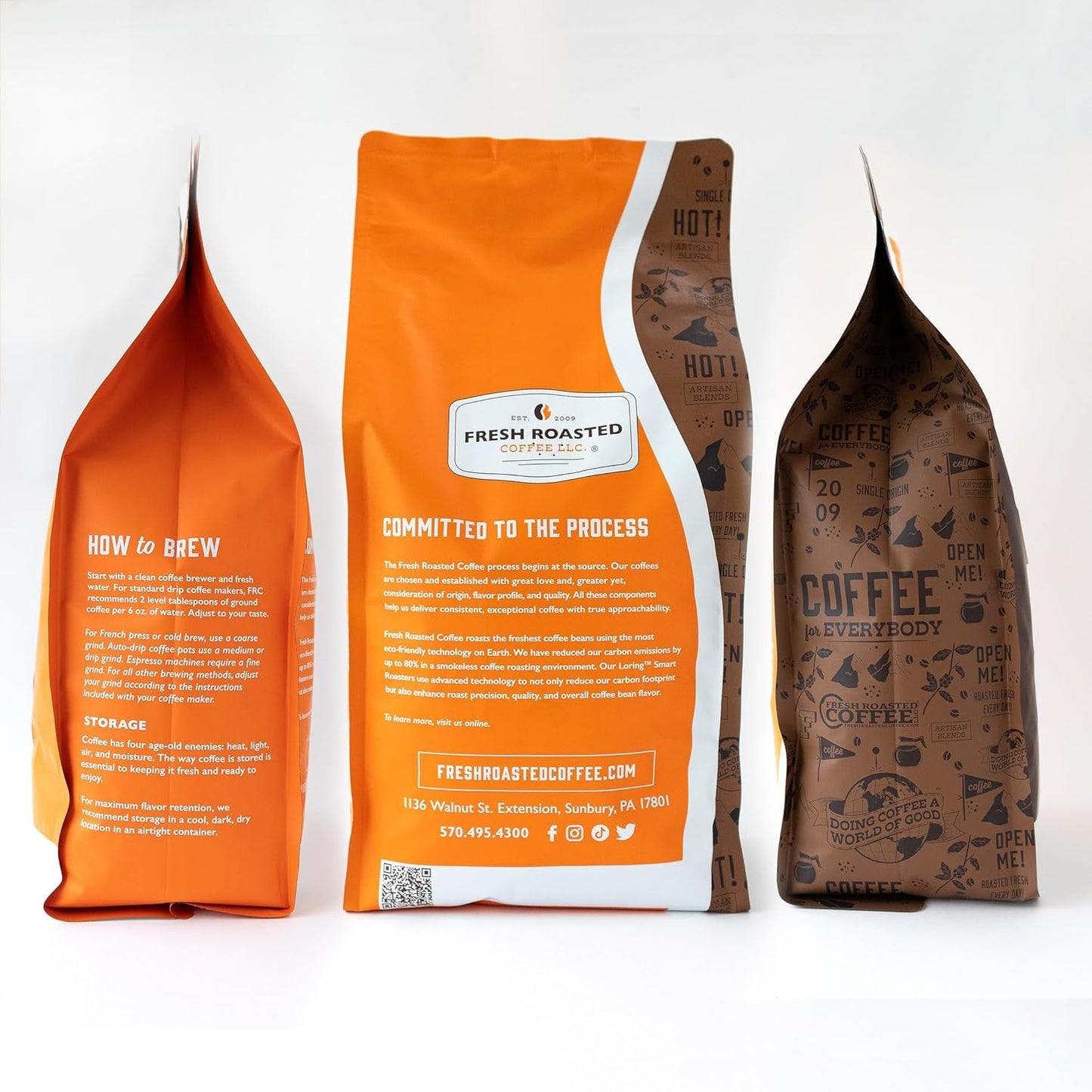 Fresh Roasted Coffee, Dark Costa Rican Tarrazu, 5 lb (80 oz), Dark Roast, Kosher, Ground