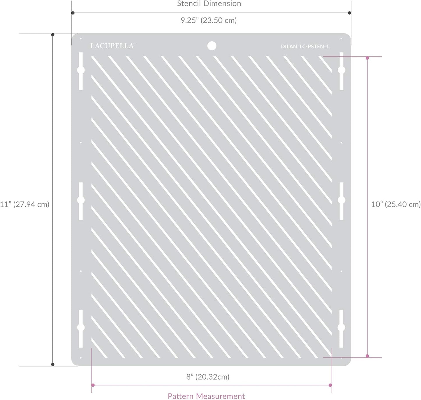Dog Pattern Large Cake and Baking Decorating Stencil (DOGGU)