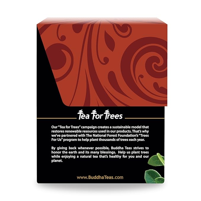 Buddha Teas - Uva Ursi Tea - Herbal Tea - Natural Boost of Vitamins, Minerals, & Antioxidants - Clean Ingredients - Caffeine Free - OU Kosher - Gluten Free - 18 Tea Bags (Pack of 1)