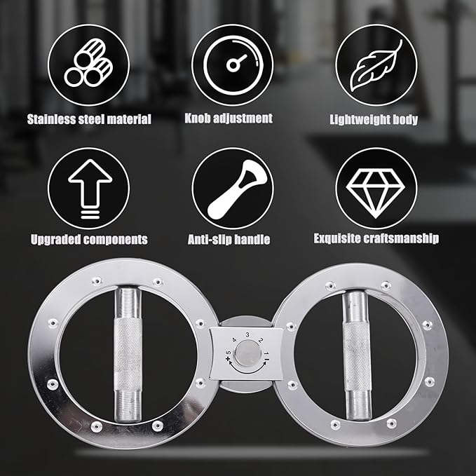 Burn Machine - Rotator Machine Arm Workout - 8-15 Lbs Adjustable Forearm Strength Trainer with 360° Rotation for Home Gym | Upper Body Strength Training Equipment | Arm Workout Equipment for Fitness