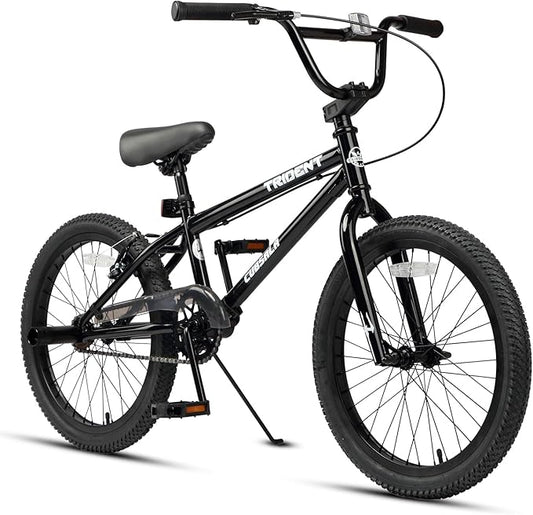 20 24 26 Inch BMX Race Bike Trident Bicycles Beginner-Level to Advanced Riders with 2 Pegs, Multiple Colors