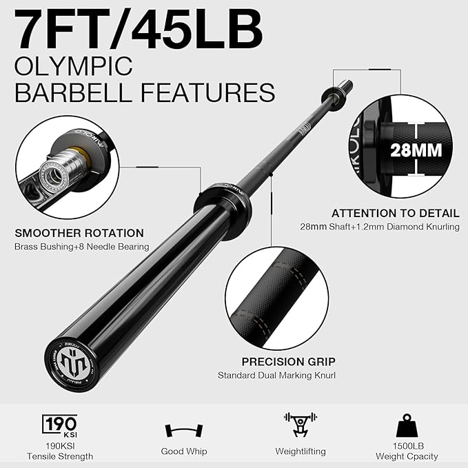 Mikolo Power Cage, 2000LB Power Rack with Independent Dual Pulley System, Multi-Function Home Gym Workout Machine for Cable Crossover