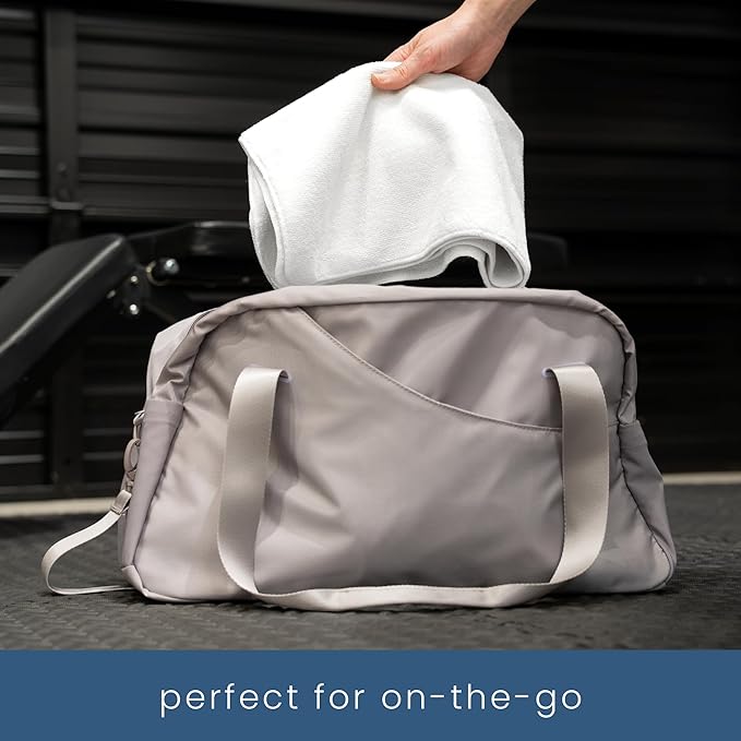 S&T INC. Microfiber Gym Towels, Yoga Towel for Home and Gym Bag, 16 Inch x 27 Inch, 6 Pack