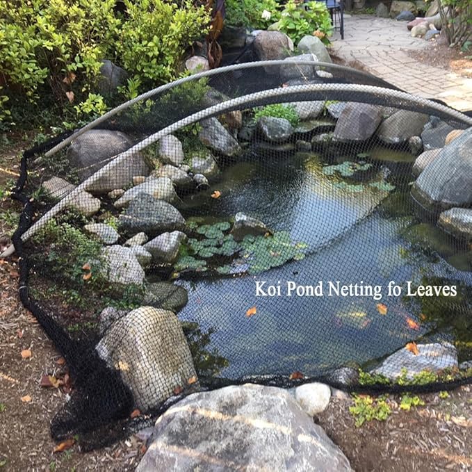 Bird Netting 15x20 Ft, 1/2In Mesh Heavy Duty Garden Netting Pest Barrier for Plants, Fruit Trees, Vegetables, Extra Strong Woven Mesh Netting, Animal Fencing Against Birds, Deer, Poultry