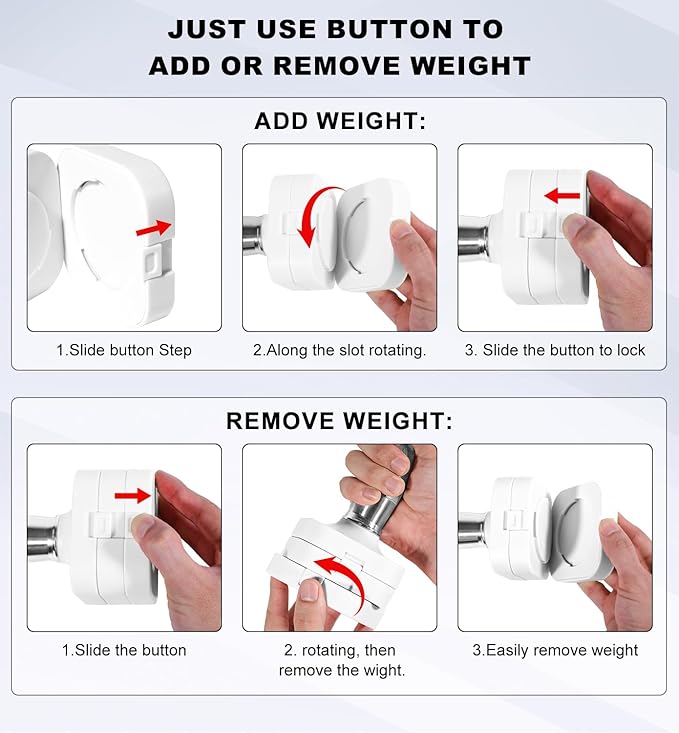 15LB 20LB 50LB Adjustable Dumbbell Set Free Weights Dumbbells Set for Women Men Hand Weights Sets Adjust Dumbbell Weight Sets for Home Gym Exercise Workout Strength Training Equipments