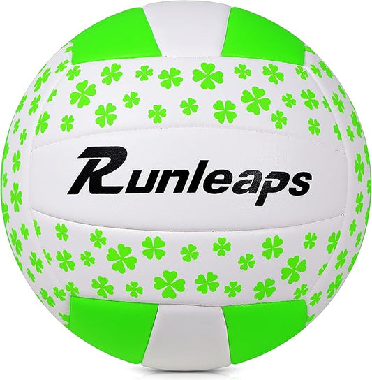 Beach Volleyball Official Size 5 Soft Waterproof Volleyball Sand Sports PU Ball for Indoor, Outdoor, Pool, Gym, Training