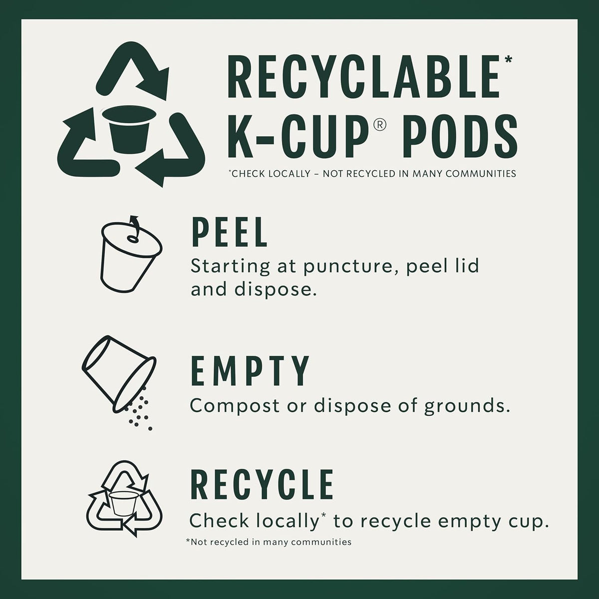 Starbucks K-Cup Coffee Pods, Medium Roast Coffee, Decaf House Blend for Keurig Coffee Makers, 100% Arabica, 1 box (22 pods)