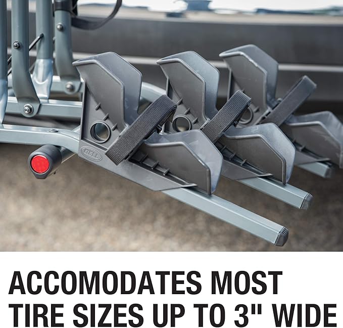 BELL Right Up 350 3-Bicycle Platform Hitch Rack