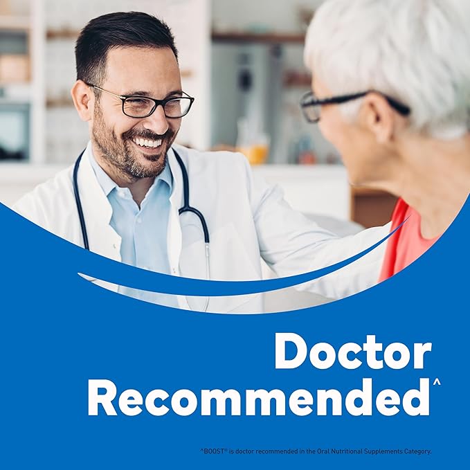 BOOST Plus Nutritional Drink, Creamy Strawberry, 8 Fl Oz (Pack of 24)