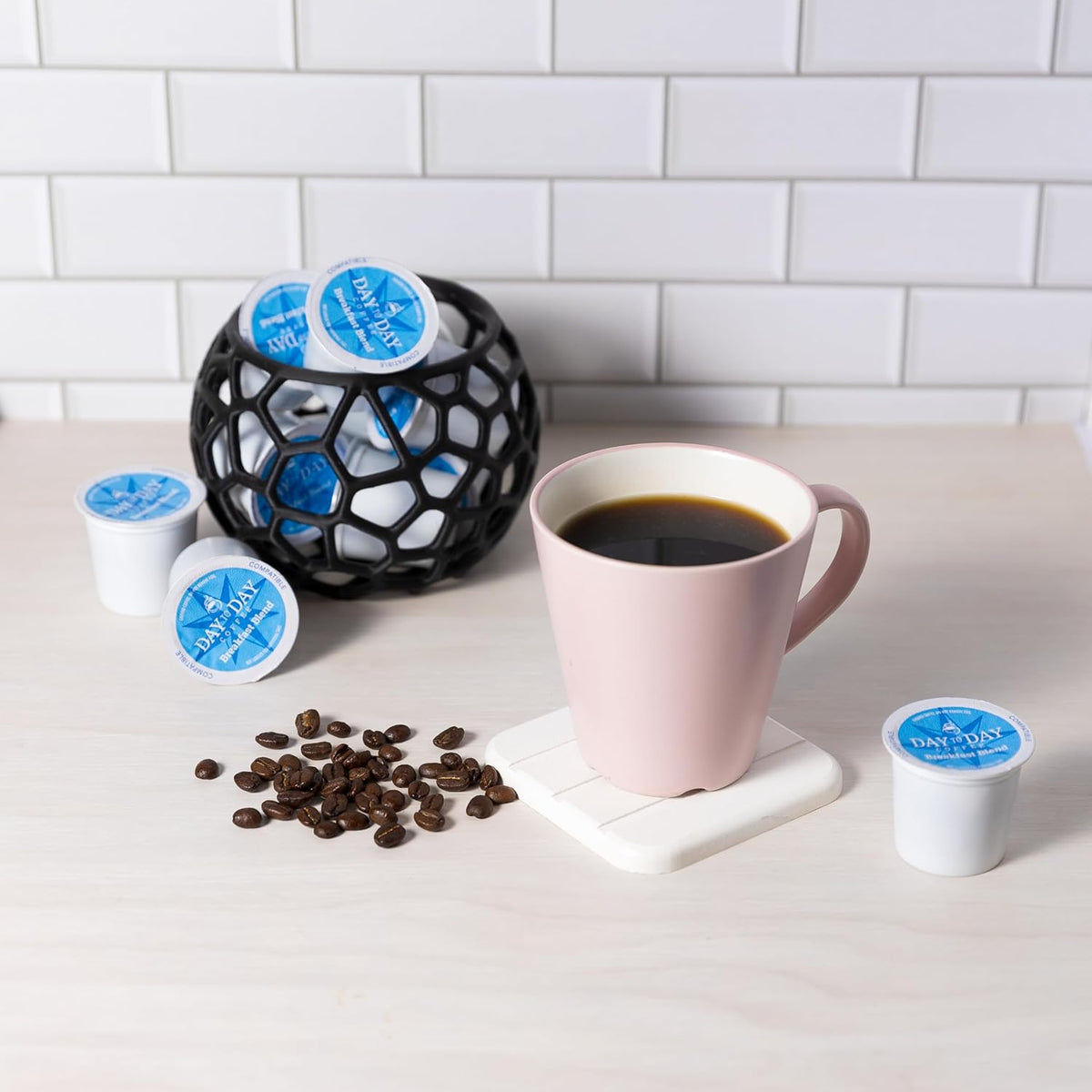 Day To Day 120-Count Breakfast Blend Medium Roast Single Serve Coffee Pods for K-Cup Keurig Brewers