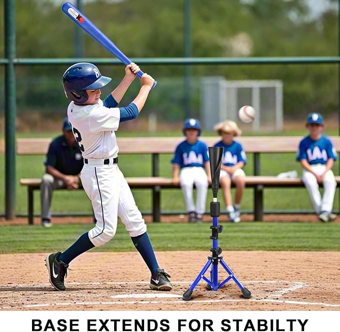 Baseball Tee for Kids,Youth Stand Set,Teeball Set,Youth Baseball,Softball Batting Tee Set,Easy Adjustable Height