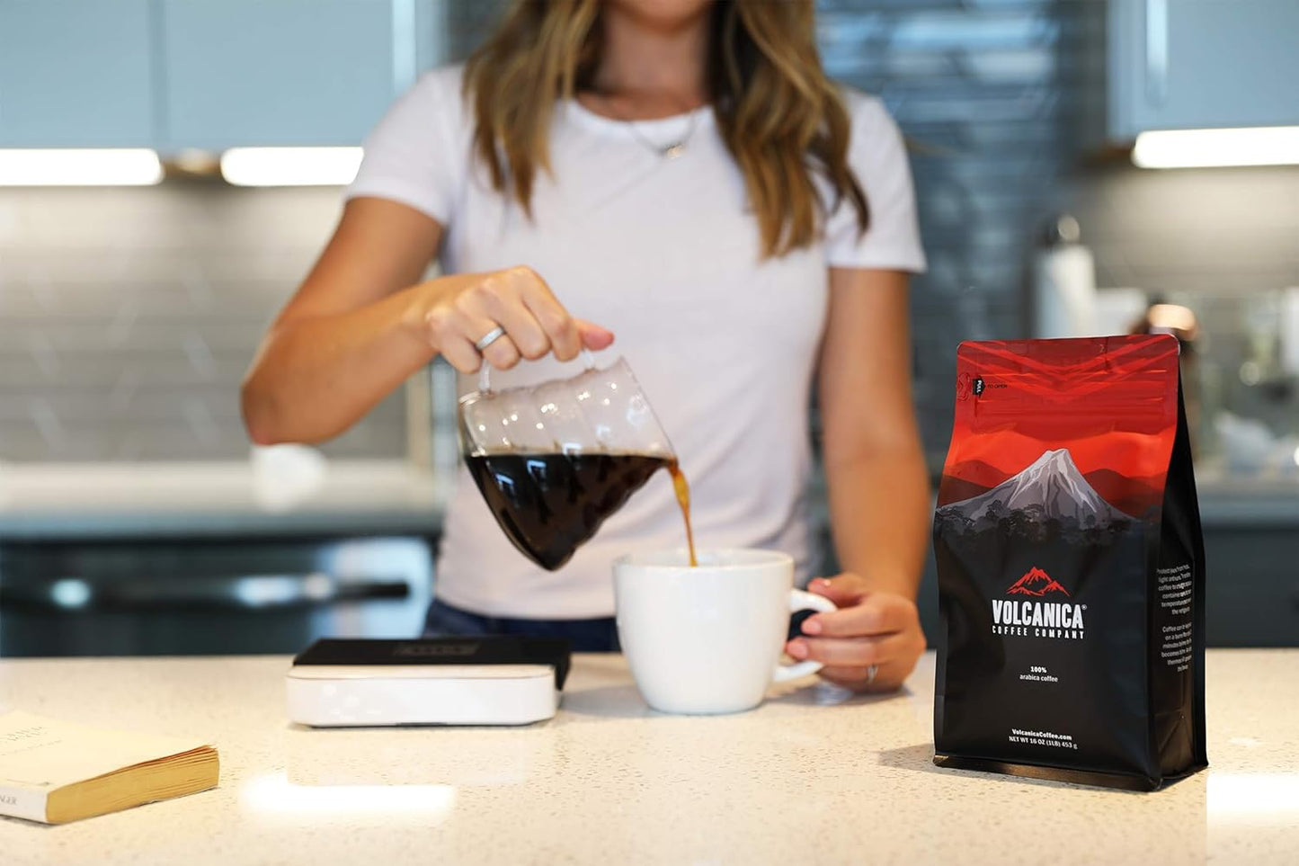 Ethiopian Decaf Coffee, Yirgacheffe, Whole Bean, Swiss Water Processed, Fresh Roasted, 5 lbs