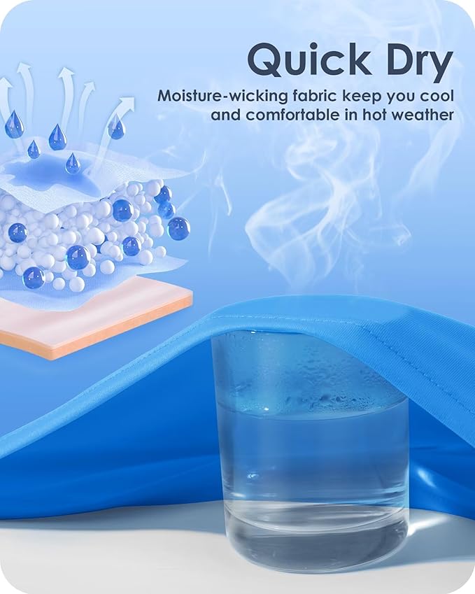 Boladeci Men's Swim Shirt Short Sleeve UPF 50+ Sun Protection SPF UV Moisture Wicking Lightweight Quick Dry Rash Guard