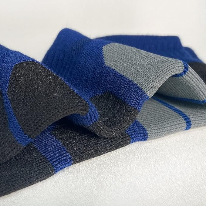 BERING Men's Ankle Socks Athletic Running Cushion Quarter (6 Pairs)