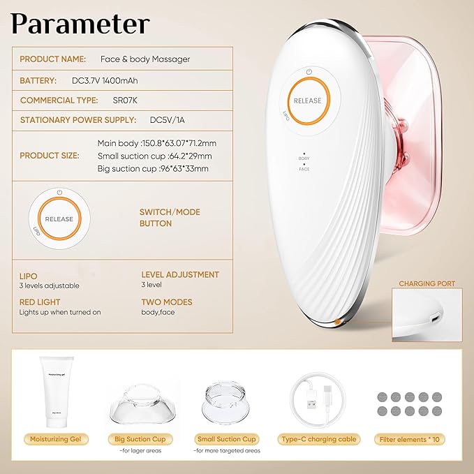 Body Smart Scraping - 3 in 1 Body Sculpting Machine - Best Cellulite Removal Machine- Body Sculptor，Suitable for Legs, Abdomen, Arms, Love Handles, Relieves Muscle Tension and Tightens Skin