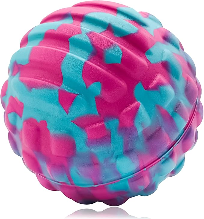 Deep Tissue Massage Ball for Exercise & Recovery - SGS Certification - Targets Back, Shoulder, Legs&Feet - Relieves Muscle Knots, Joint Pain&Tightness, Pressure Point Therapy- Myofascial Release Ball
