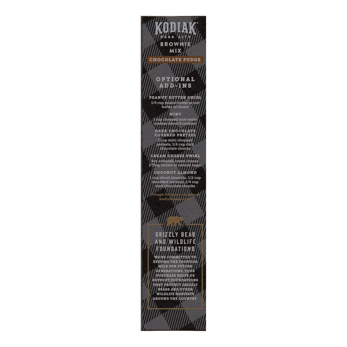 Kodiak Cakes Chocolate Fudge Brownie Mix, 14.8 Ounce Boxes (Pack of 6)