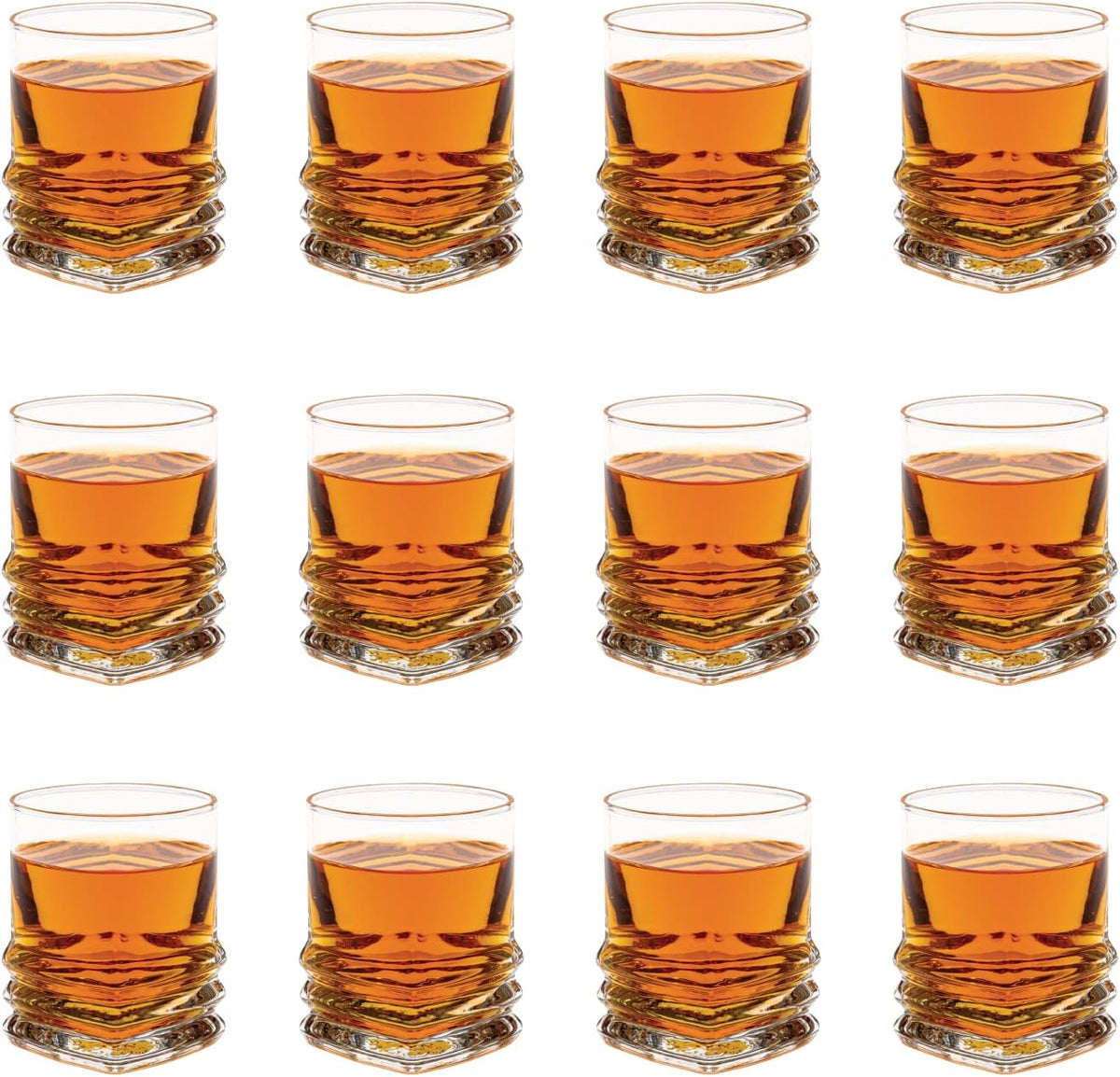 Vikko Shot Glasses, 2.75 Ounce Shot Glass Set of 12 Small Liquor and Spirit Glasses, Durable Tequila Shot Glasses For Alcohol and Espresso Shots