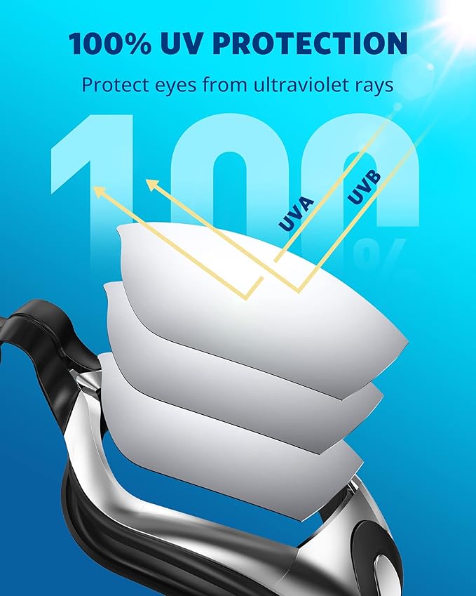 Aegend Swim Goggles, Swimming Goggles No Leaking Full Protection Adult Men Women Youth