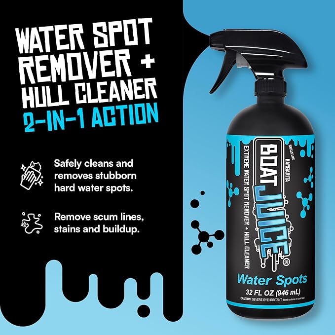 Boat Juice Extreme Boat Cleaner - Boat Water Spot Remover & Boat Hull Cleaner 32oz