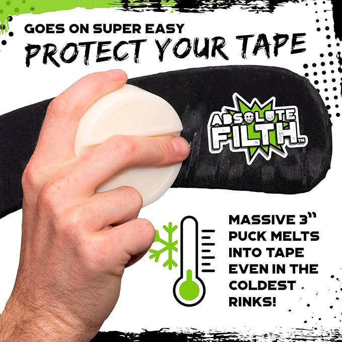 Absolute Filth - Hockey Wax - Premium Hockey Stick Wax for Maximum Grip & Protection