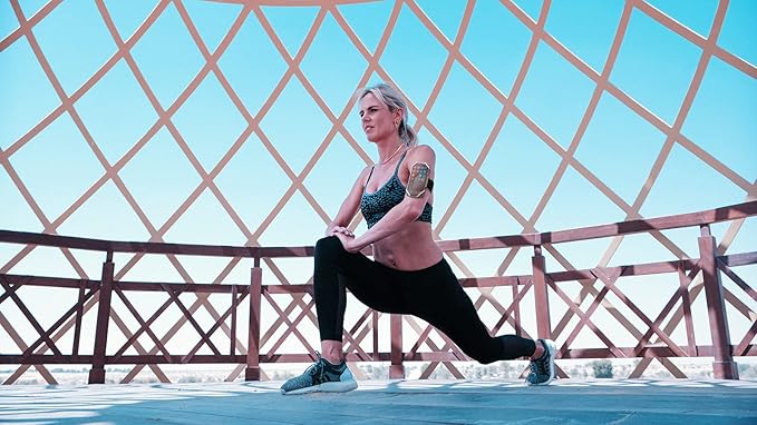 BONE Run Tie, Running Cell Phone Holder, Skin-Friendly & Washable Silicone Sport Armband, Universal Workout Phone Carrier Compatible with Most Smartphone (Gray - Size L/Arm Size 9.8-15.7")