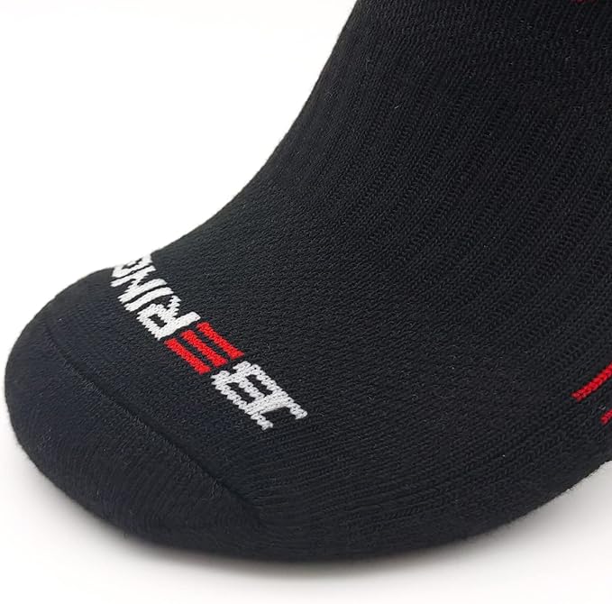 BERING Men's Athletic Ankle Socks Cushioned Quarter Running (6 Pairs)