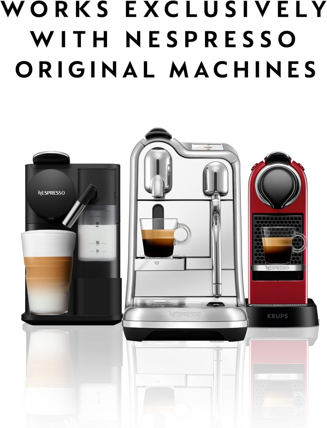 Nespresso Capsules Original Line, Kazaar, Dark Roast Coffee, 50 Count Coffee Pods