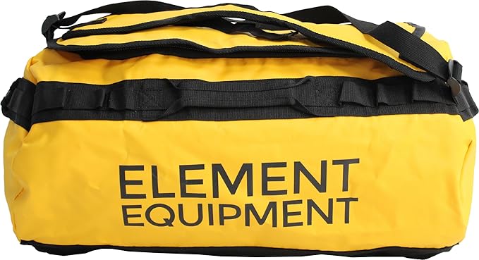 Element Equipment Trailhead Duffel Bag Shoulder Straps Waterproof Yellow Medium