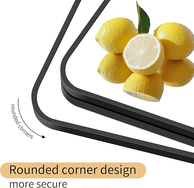 60" x 20"Bathroom Mirror, Matte Black Wall Mirror with Metal Frame, Decorative Rectangular Vanity Mirror for Bedroom Bathroom Living Room Entryway (Horizontal/Vertical)