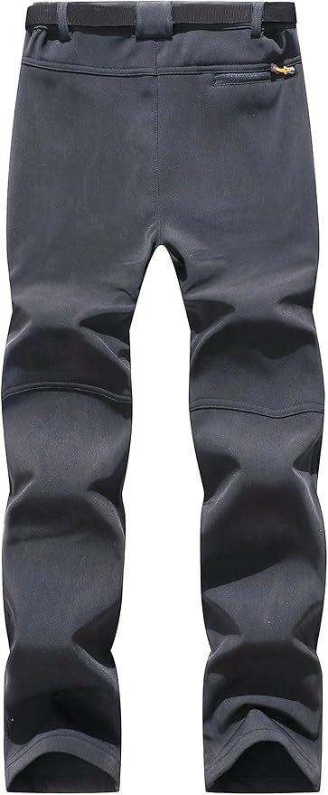 BenBoy Men's Snow Ski Outdoor Waterproof Windproof Fleece Cargo Hiking Pants