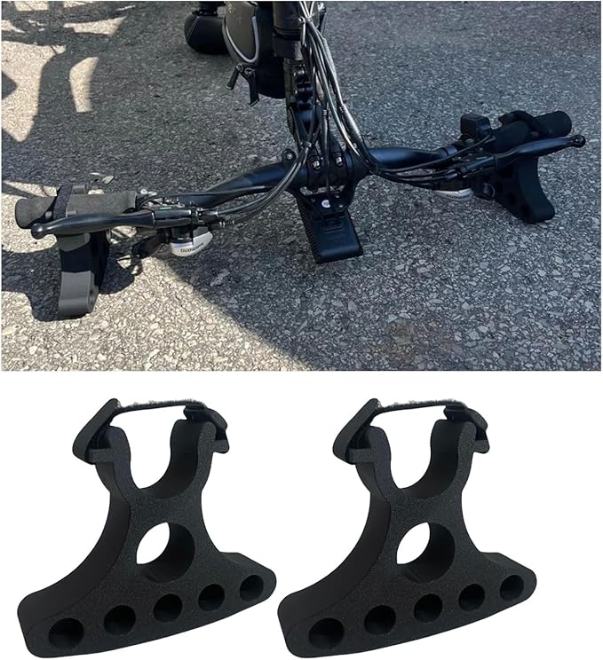 Bike Repair Stands (2 PCS) For Jasion For Huffy For Dynacraft, Compatible For Jasion For Huffy For Dynacraft ,Portable Handlebar Jacks , Professional Repair Tool For Cyclists (Black)