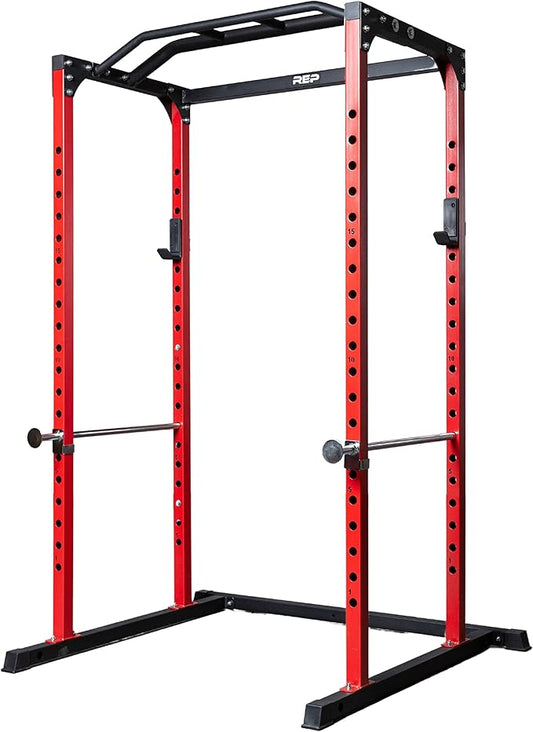 REP Fitness PR-1100 Power Rack - 700 lbs Rated Lifting Cage for Weight Training