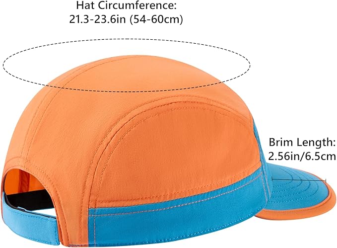 BASSDASH Ultralight UPF 50+ Soft Baseball Caps Unstructured Quick Dry Folding Hat Adjustable for Men Woman Outdoor Activities