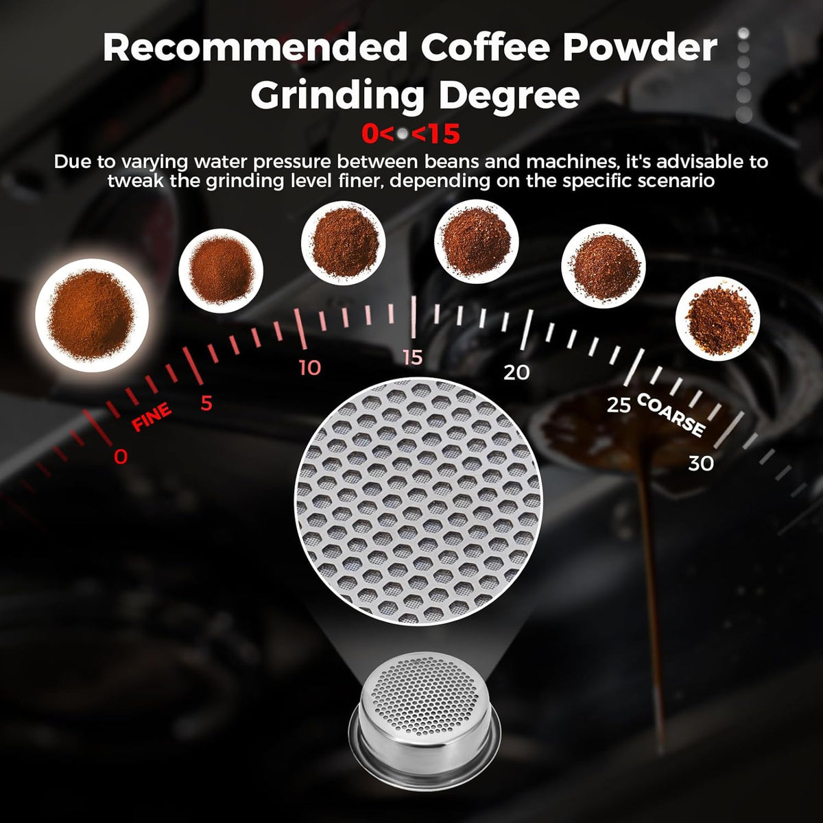 IKAPE 58mm Bottomless Naked Portafilter, Coffee Portafilter with Black Silicone Handle, Fits E61, Flair 58, ECM, Rocket, Sanremo, Synesso, Slayer, VBM Machines, with 18g Capacity Filter Basket