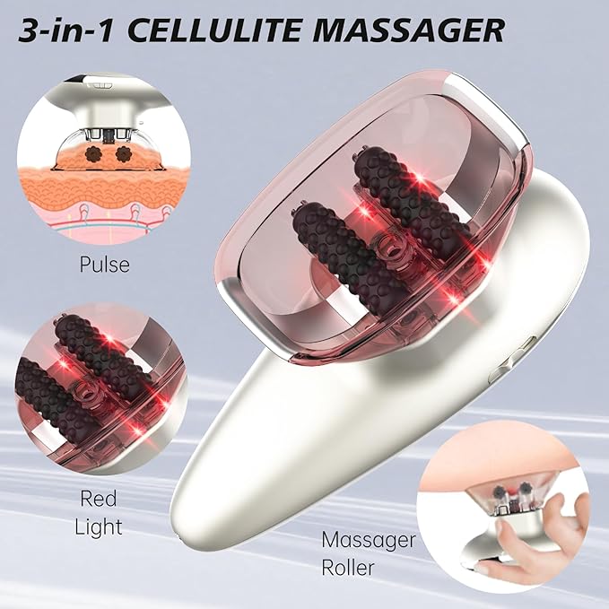 Azhien 3-in-1 Body Sculptor,Body Sculpting Massager for Stomach,Waist,Belly, Arms,Legs,Thighs,Back Massage Tool,Body Exercise Machine,Skin Tightening Device