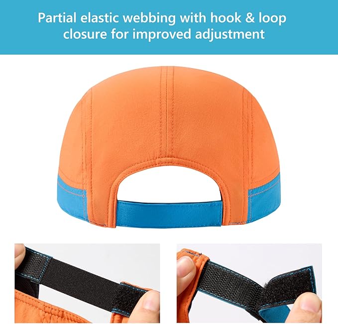 BASSDASH Ultralight UPF 50+ Soft Baseball Caps Unstructured Quick Dry Folding Hat Adjustable for Men Woman Outdoor Activities