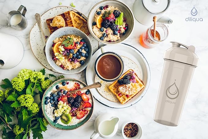 2 PACK, 28 oz & 20 oz Shaker Bottles with Powerful Wire Whisks for Protein Mixes | Leakproof Blender Shaker Bottle Pack | BPA-Free & Dishwasher Safe | Shaker Bottle | Shaker Cups for shakes