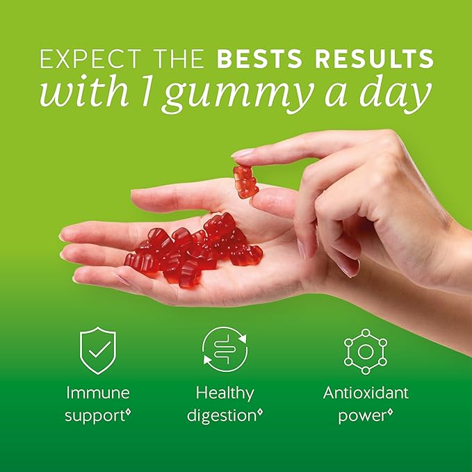 Apple Cider Vinegar Gummies – Metabolism & Detox Support with Vitamins B6, B12, Iodine & Folic Acid – Vegan. Balanced Gut (90 Gummies)