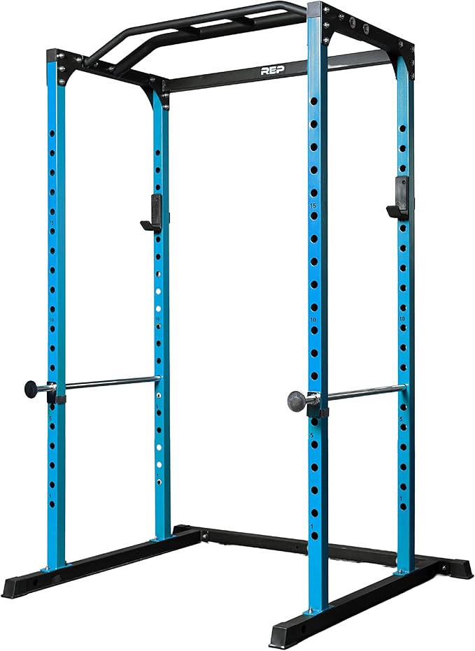 REP Fitness PR-1100 Power Rack - 700 lbs Rated Lifting Cage for Weight Training