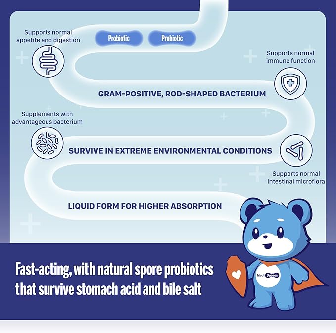 Biota Probiotic Drinks for Digestive Health & Immune Support,Fast Acting Support Stomach Constipation, Digestive Daily Probiotic for Adults, Kids, Gluten, Sugar Free & Non-GMO, 20 Servings