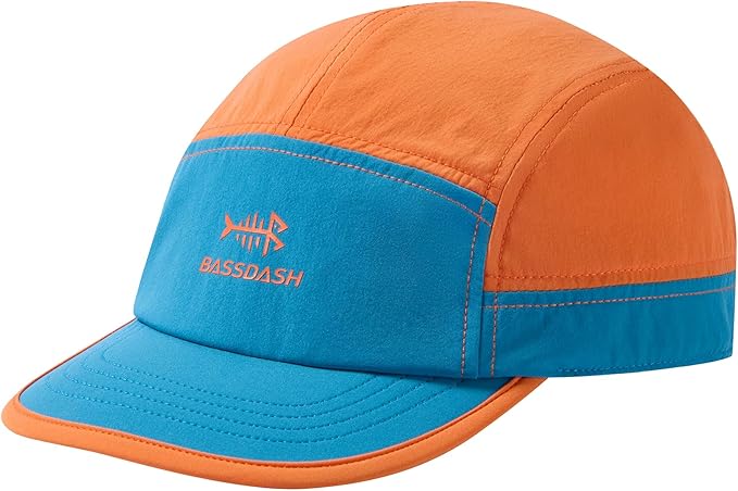 BASSDASH Ultralight UPF 50+ Soft Baseball Caps Unstructured Quick Dry Folding Hat Adjustable for Men Woman Outdoor Activities