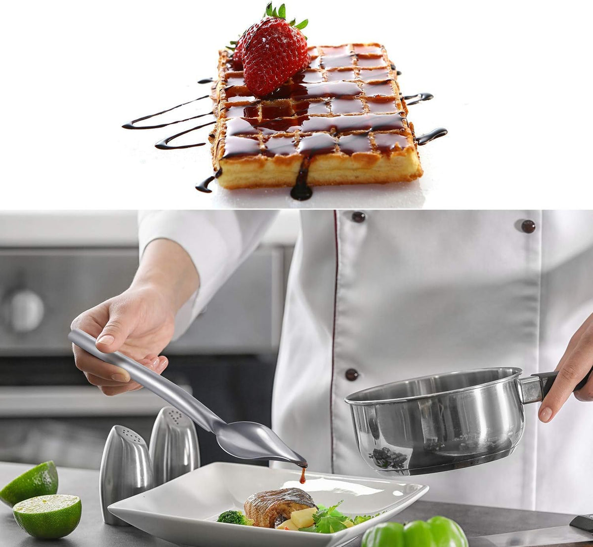 7 Piece Stainless Steel Culinary Specialty Tools Set for Professional Chefs and Home Cooks