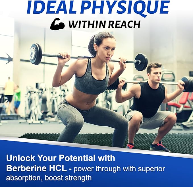 Berberine Supplement, High Strength Berberine 1500MG, 180 Caps - Plus Citrus Bergamot, Berberine HCI Root Supplements - Metabolic, AMPK Support Healthy Weight Management - Vegan, Organic, Non-GMO